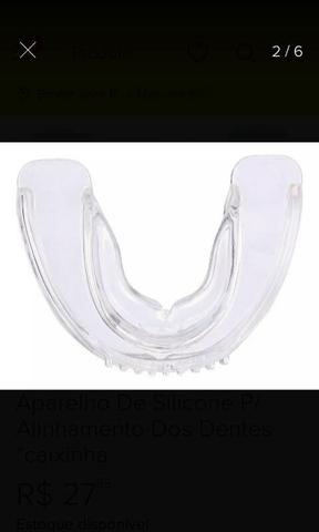 Silicone alinha os dentes Bruxismo e anti ronco 3 em 1 - Foto 2