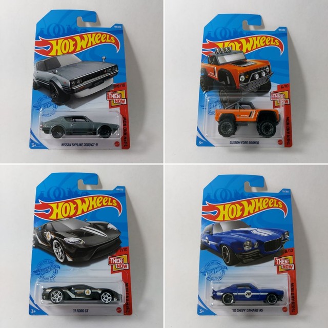 Hot Wheels série Then and Now 