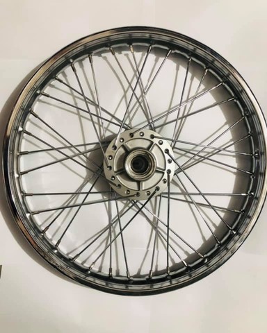 Roda dianteira ybr 125 / factor 125 completa traseira  