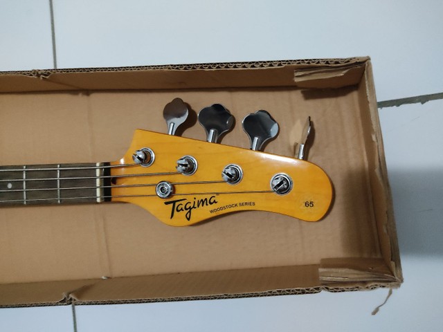 Baixo Tagima precision jazz bass Woodstock tw 65 - Foto 3