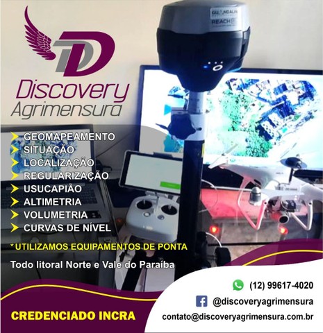 Agrimensura com drone  - Foto 5