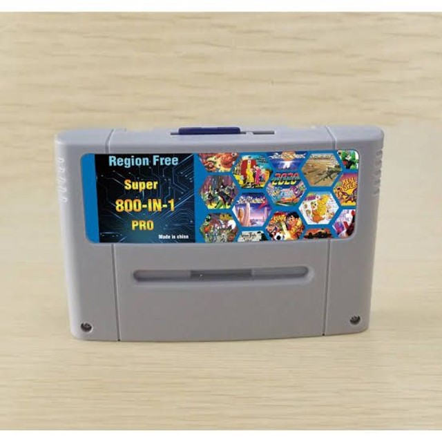 Fita everdrive super Nintendo com 800 jogos cartão sd