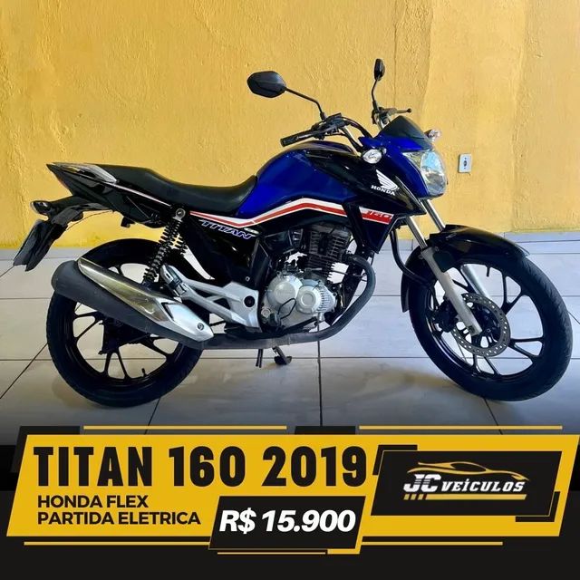 Pau Brasil Motos - Paraíba - A CG 160 Titan foi pensada em cada