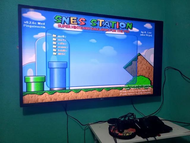 PS2 - SNES-Station MOD by pinguinoctis