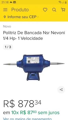 Poletriz de bancada NSR.  - Foto 5