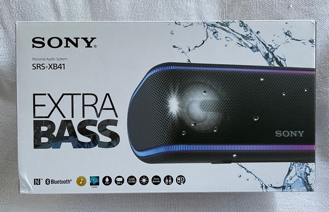 Caixa de Som Extra Bass Bluetooth Sony SRS-XB41