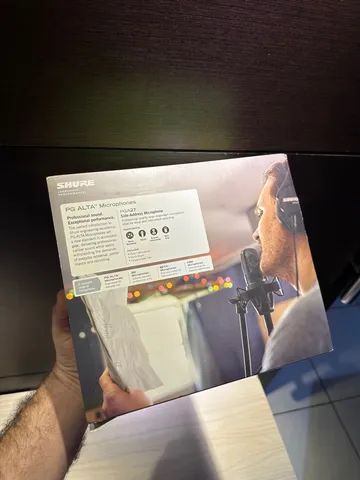 Microfone condensar pga 27 Shure zero  - Foto 2