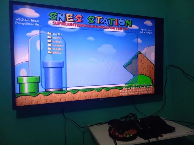 PS2 - SNES-Station MOD by pinguinoctis