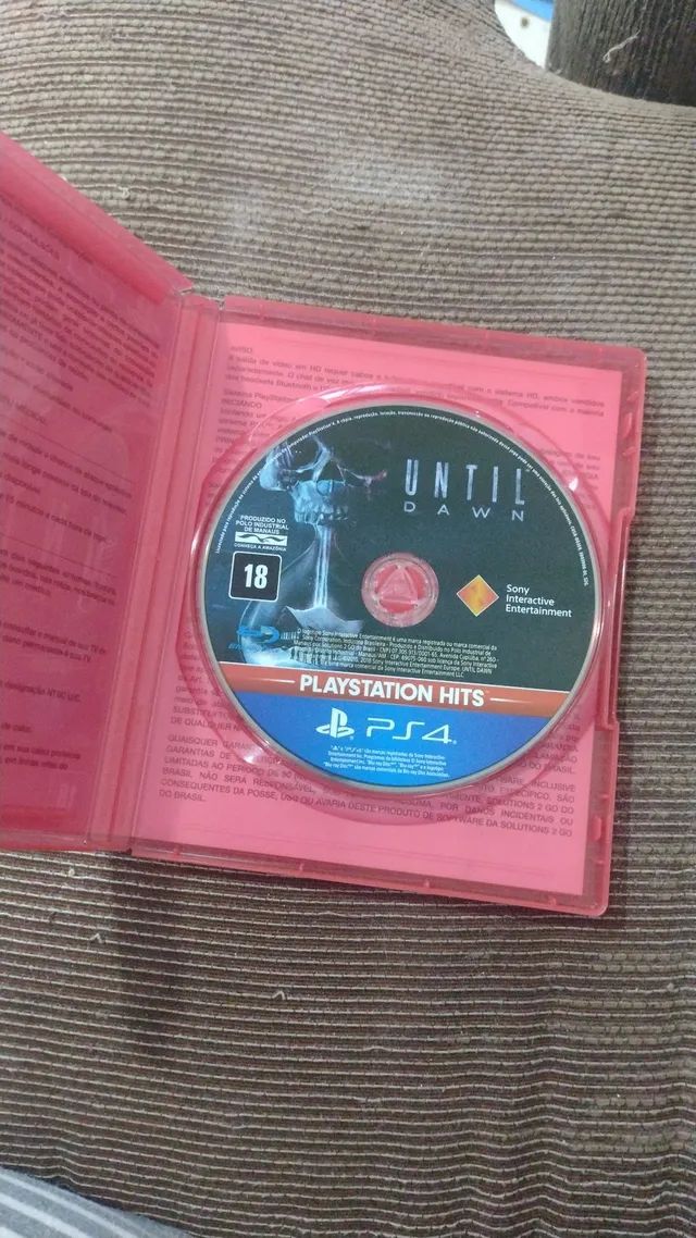 Jogo PS4 - Until Dawn - Playstation Hits - Sony