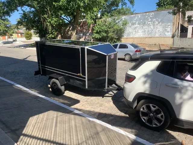 Carretinha Baú fechada, Trailer ACM  1,7x1,22x1,22 ((pronta entrega )) - Foto 4
