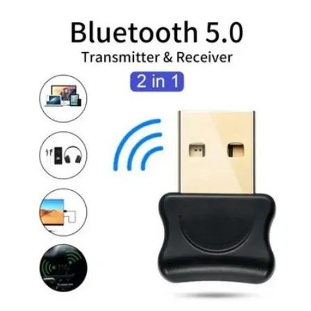 Mini Adaptador Usb Bluetooth 5.0 Serve em Controle Ps4 Pc Notebook - Foto 3