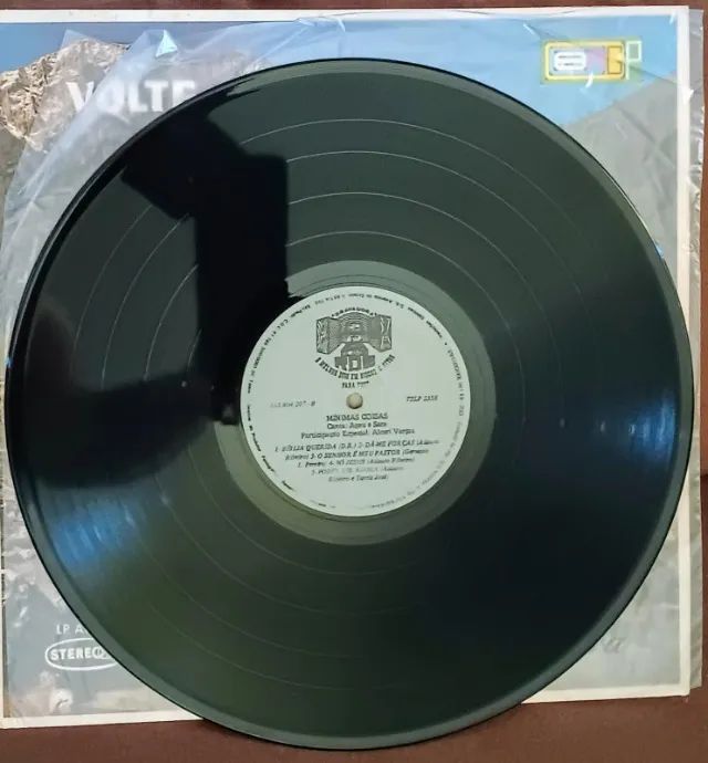 Lp Disco De Vinil Gospel Evangélico Ageu E Sara - Volte para o lar - Raro - Foto 3