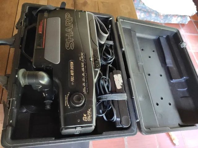 Filmadora Sharp VHS - Foto 4