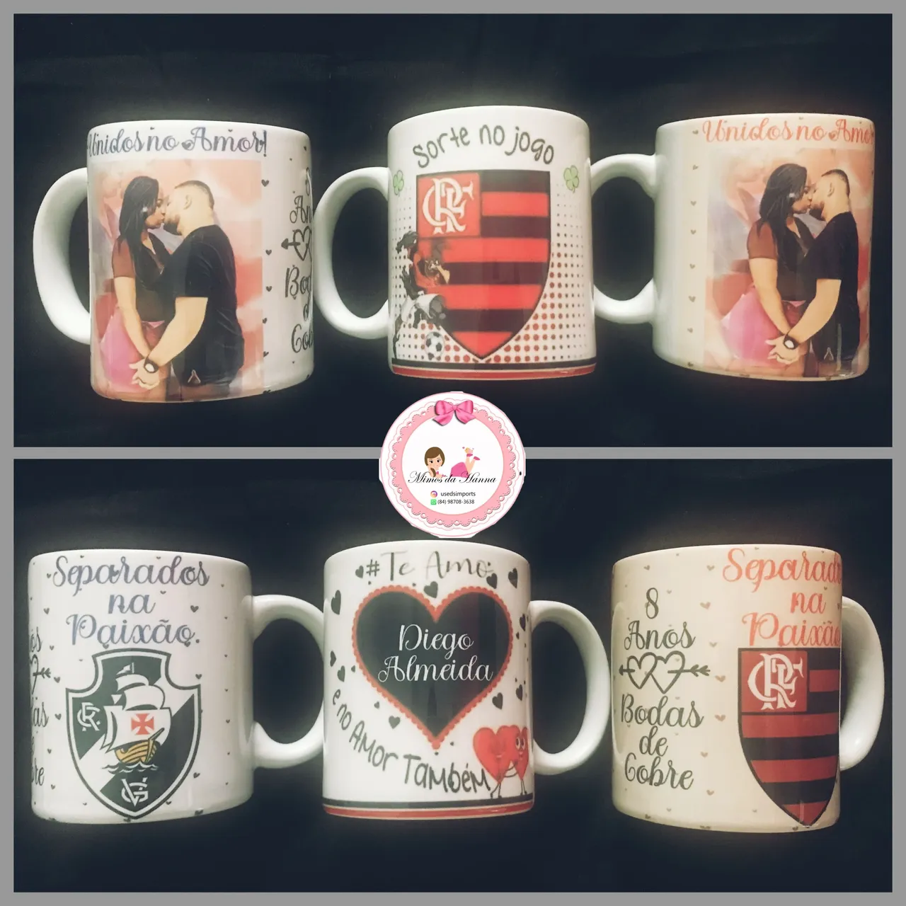 Canecas Personalizadas - Diversos Temas!