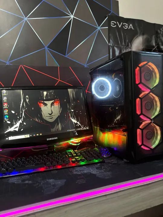 PC Gamer Completo Com monitor mouse e teclado - Foto 3