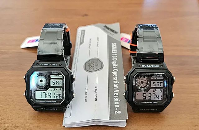 Relógio Skmei novo Dual Time E Alarme - Foto 2