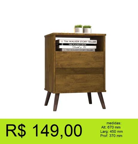 Mesa de cabeceira a pronta entrega