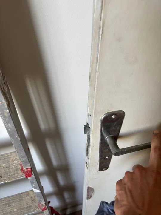 Porta de madeira branca  - Foto 4