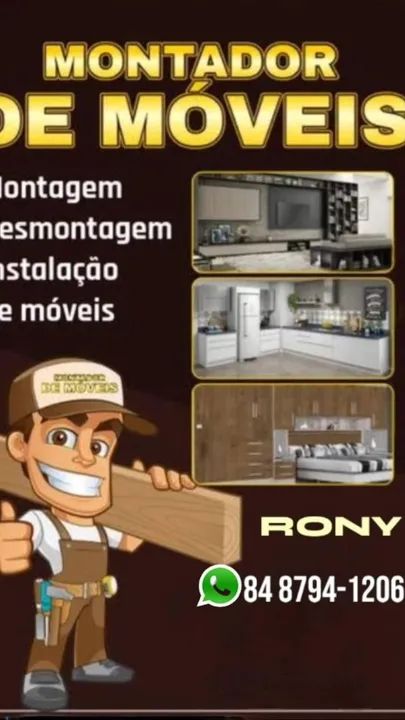 Montador de Móveis - Montagem, Desmontagem e Instalação