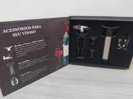 kit vinho Bon Gourmet 5 peças 27721 - Foto 4