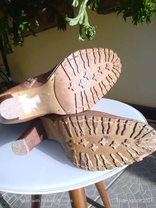 Bota de couro Legítimo Cano longo - Foto 3