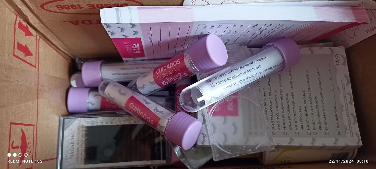Kit extensão de cílios 