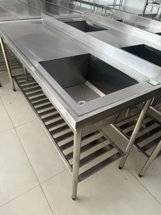 Pia inox 1.80 Metros... - Foto 2