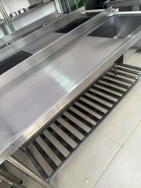 Pia inox 1.80 Metros... - Foto 4