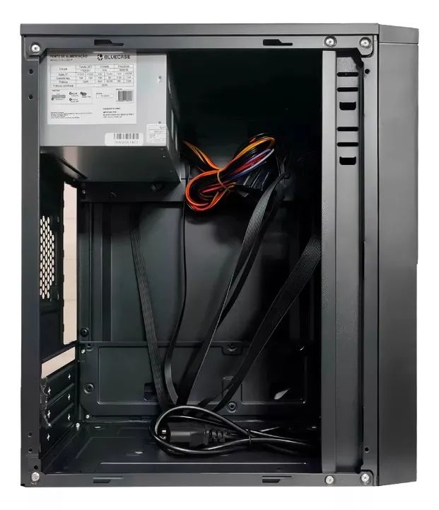 Gabinete com Fonte 200W BG-2001 Preto Bluecase Loja Coimbra Computadores Monte Seu Pc Aqui - Foto 2