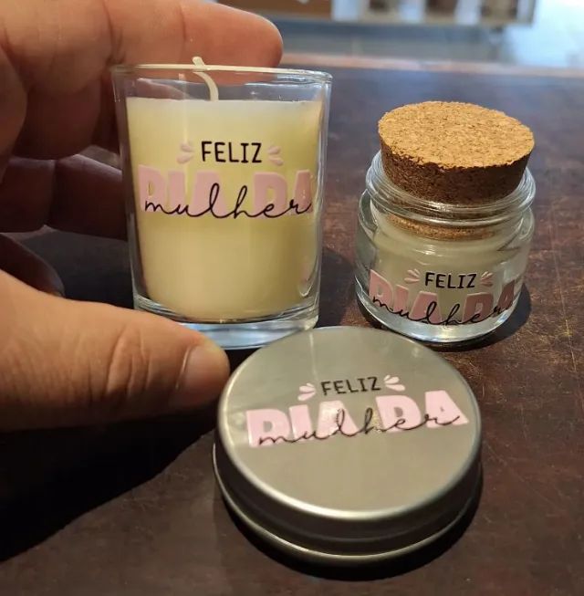 PROMOÇÃO - velas aromáticas personalizadas  - Foto 3