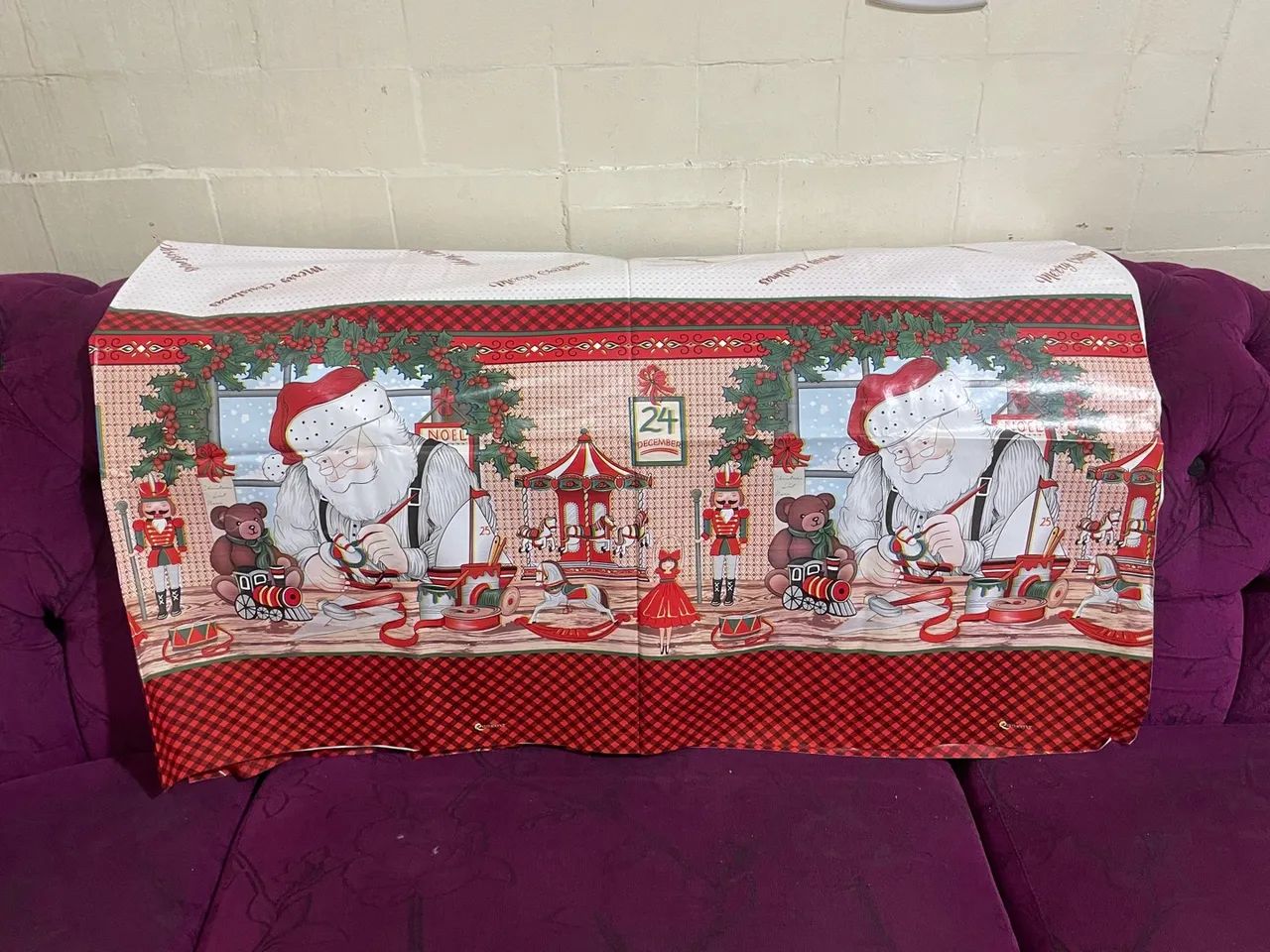 Natal Toalha Mesa Térmica  2,00X1,40