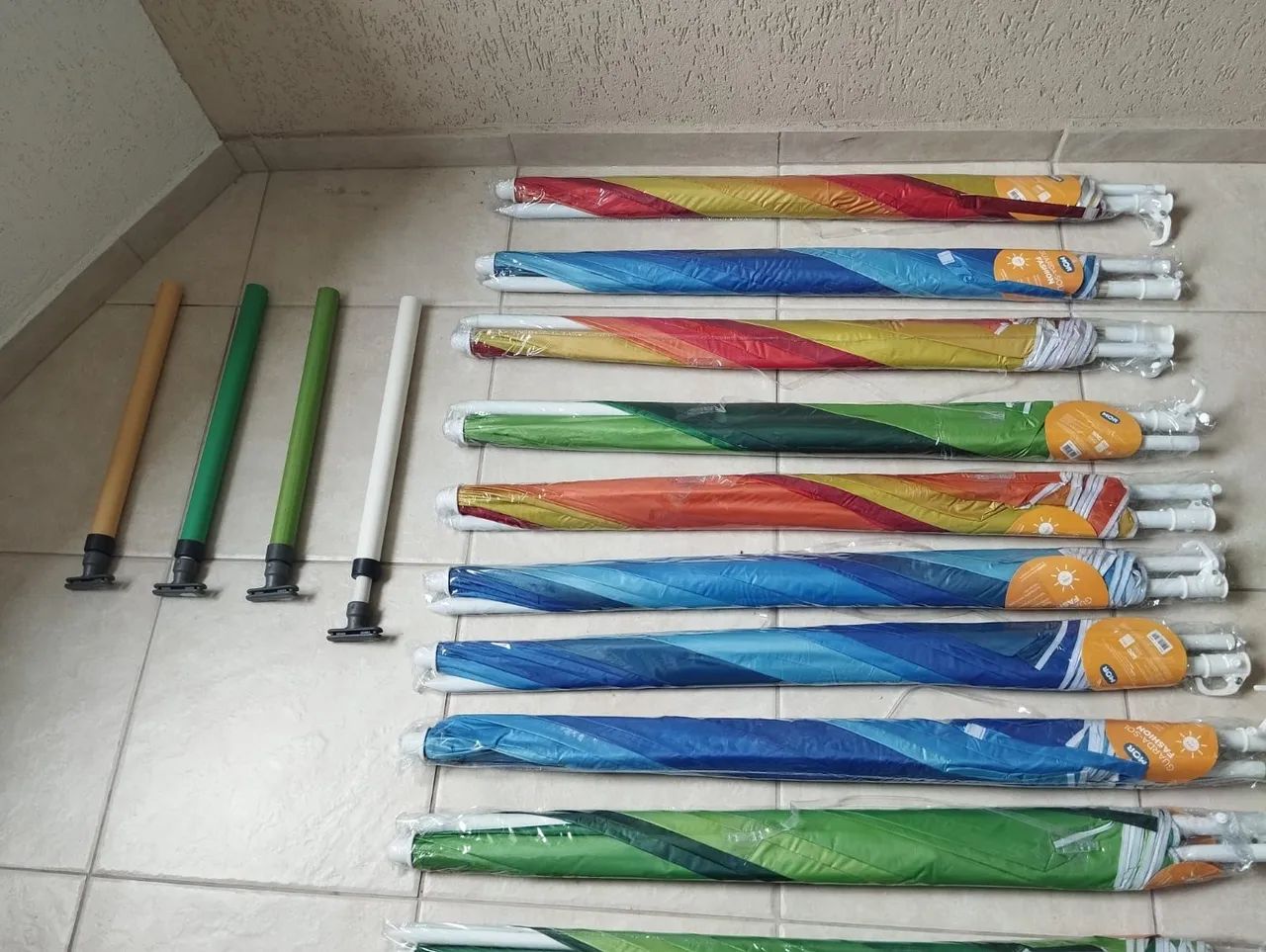 GUARDA SOL mor medidas 1,80 x alt 2,00 m - Foto 2