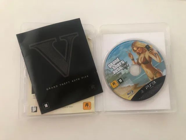 Jogo Grand Theft Auto V - gta v - PS3 - novo, original - Foto 3
