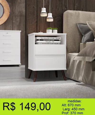 Mesa de cabeceira a pronta entrega - Foto 3