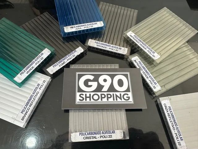 Chapa de Policarbonato Alveolar 4mm Apenas R$189.00 - Foto 5