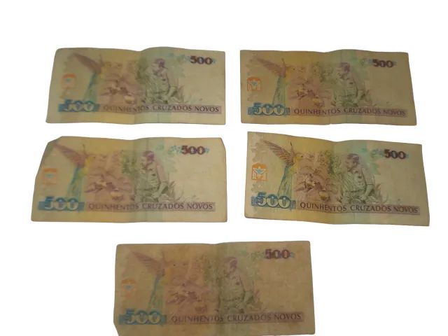 Dinheiro Antigo Brasil - Cruzados Novos E Cruzeiros - Foto 3