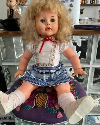 Vendo Boneca Beijoca Estrela anos 70 - Foto 2
