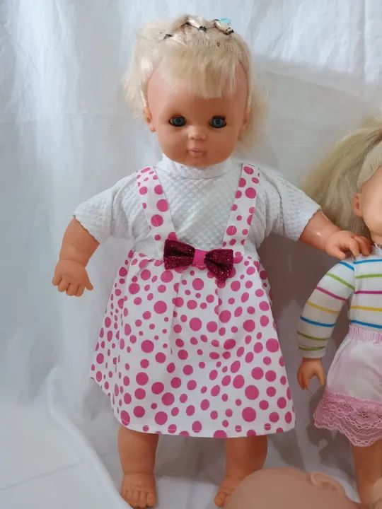 Lote com 4 bonecas antigas  - Foto 5