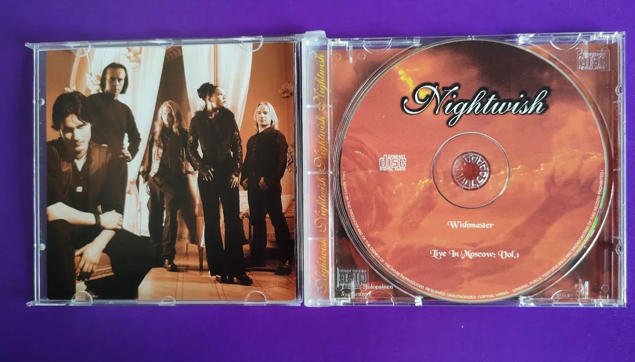 CD Nightwish - Wishmaster/live in Moscow Vol.1 - Foto 2