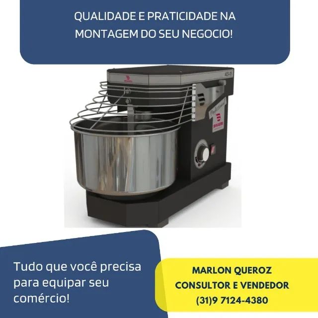 Amassadeira Espiral Braesi 5KG Nova
