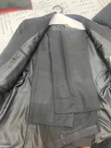 Blazer Terno Preto - Karachi (TAM 48) - Foto 5
