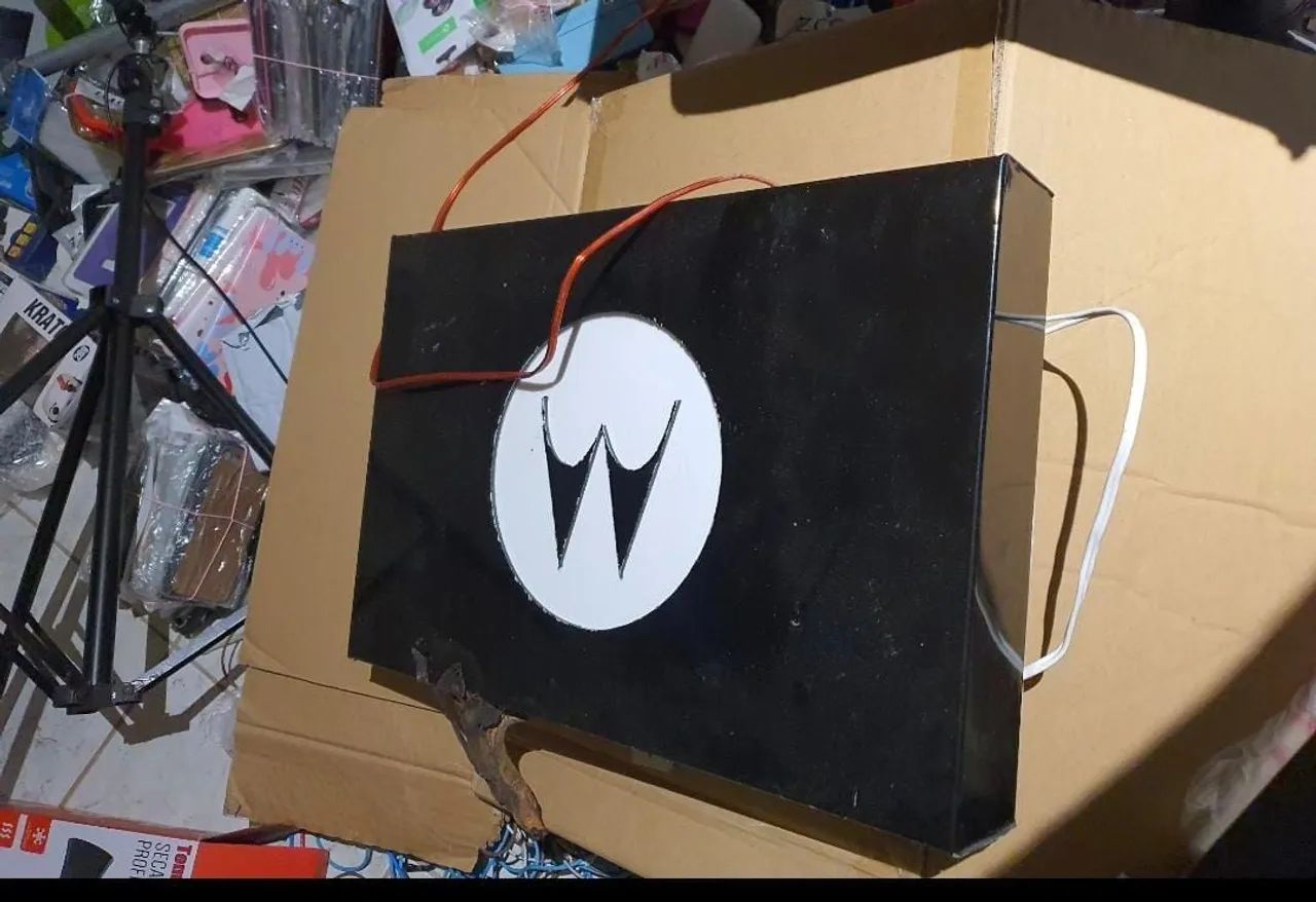 Letreiros Em Acm Fachada Luminoso 220v - Foto 2