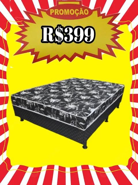 Cama box casal 