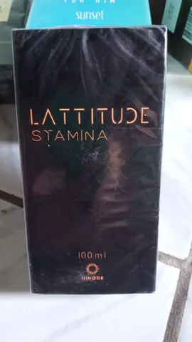 Lattitude Stamina Deo Colônia 100ml - Hinode