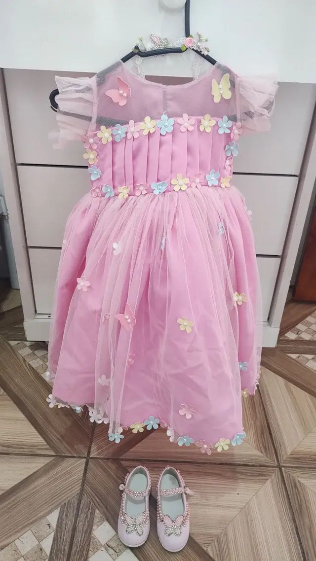 Vestido jardim encantado 