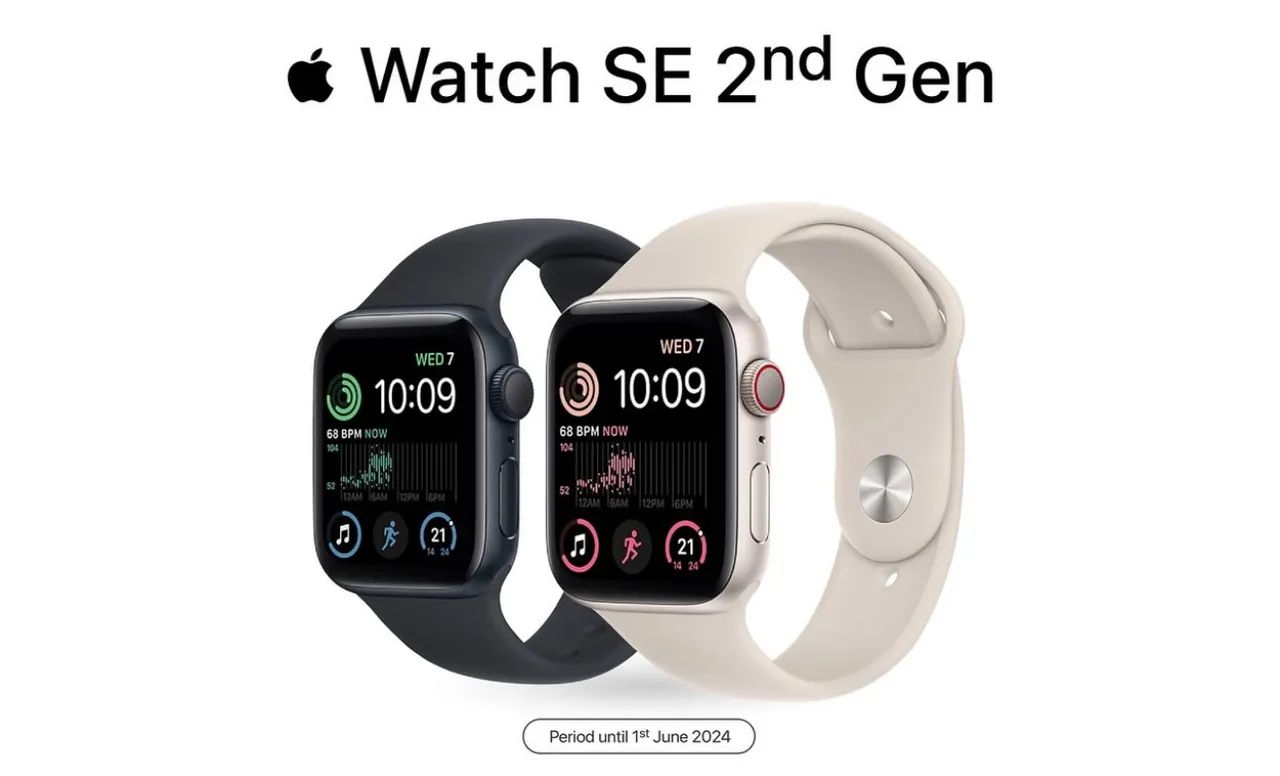 Apple Watch SE 2 Geração 40MM E 44MM - LACRADO NFe e Garantia Apple 