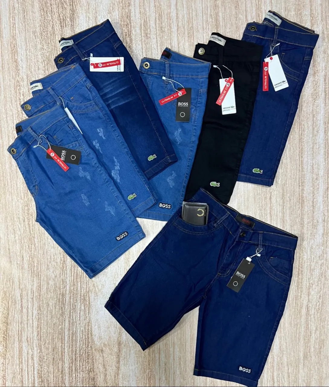 Bermuda jeans para revenda atacado