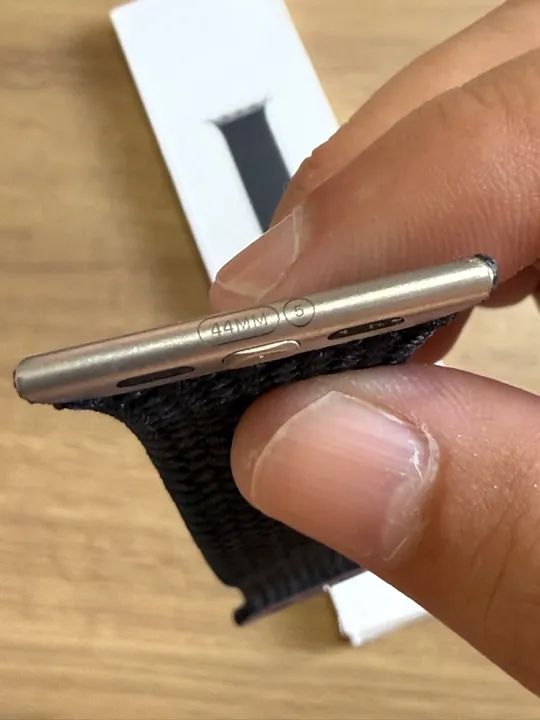 Pulseira Original Apple para Apple Watch 42/44/45/49mm tamanho 5 - Foto 4