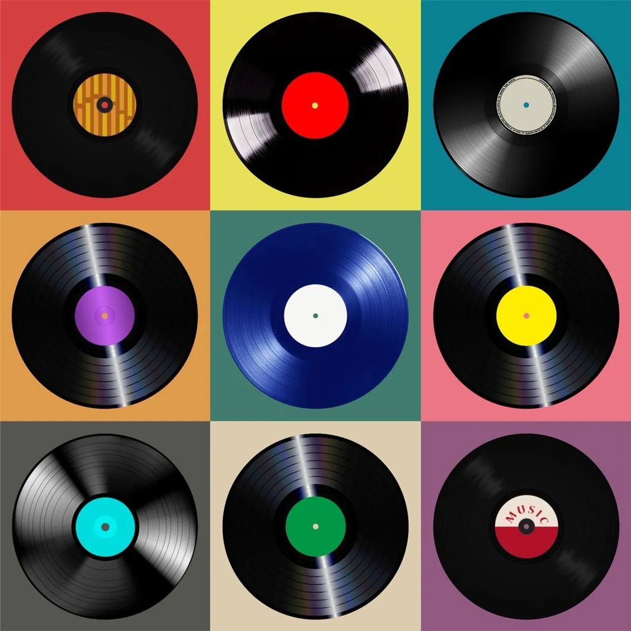 Disco vinil (Artesanato)
