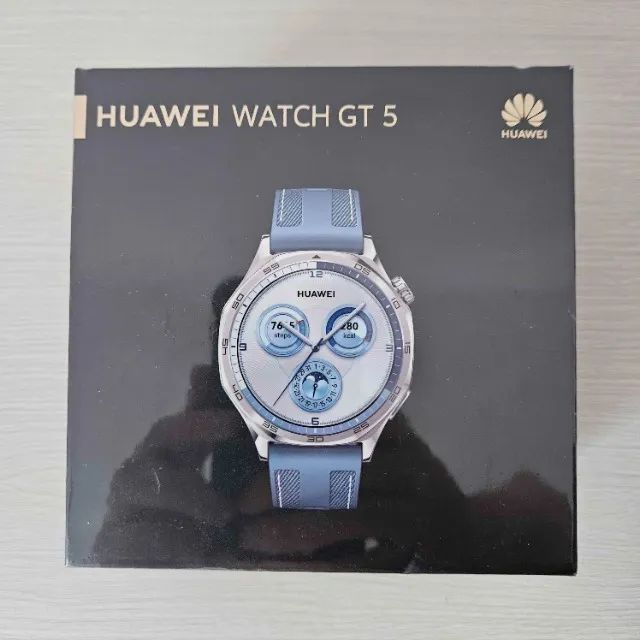 Novo] Smartwatch, Huawei Watch Gt 5 46mm, Azul - Smartwatches